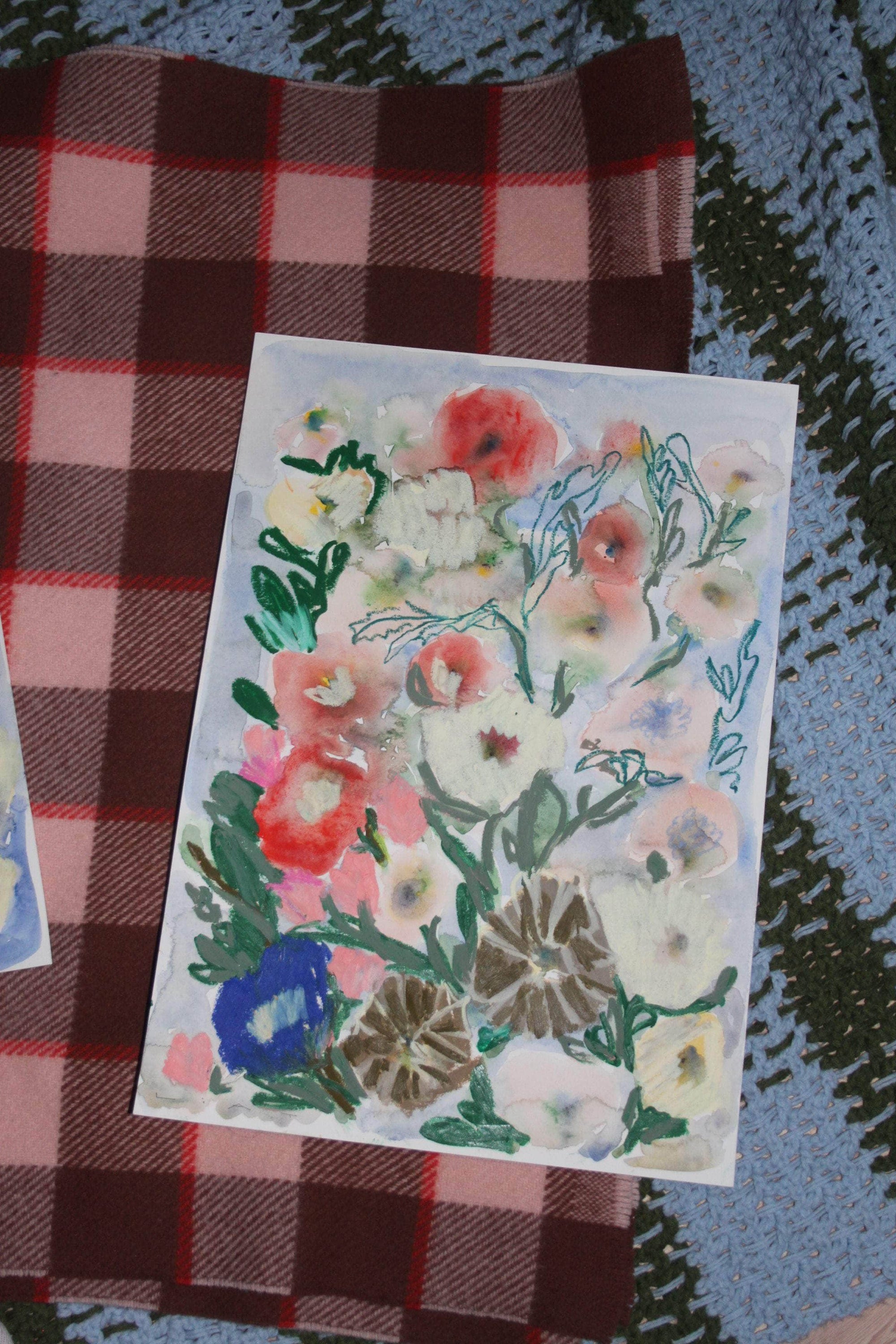 The Flower Garden - Original Painting