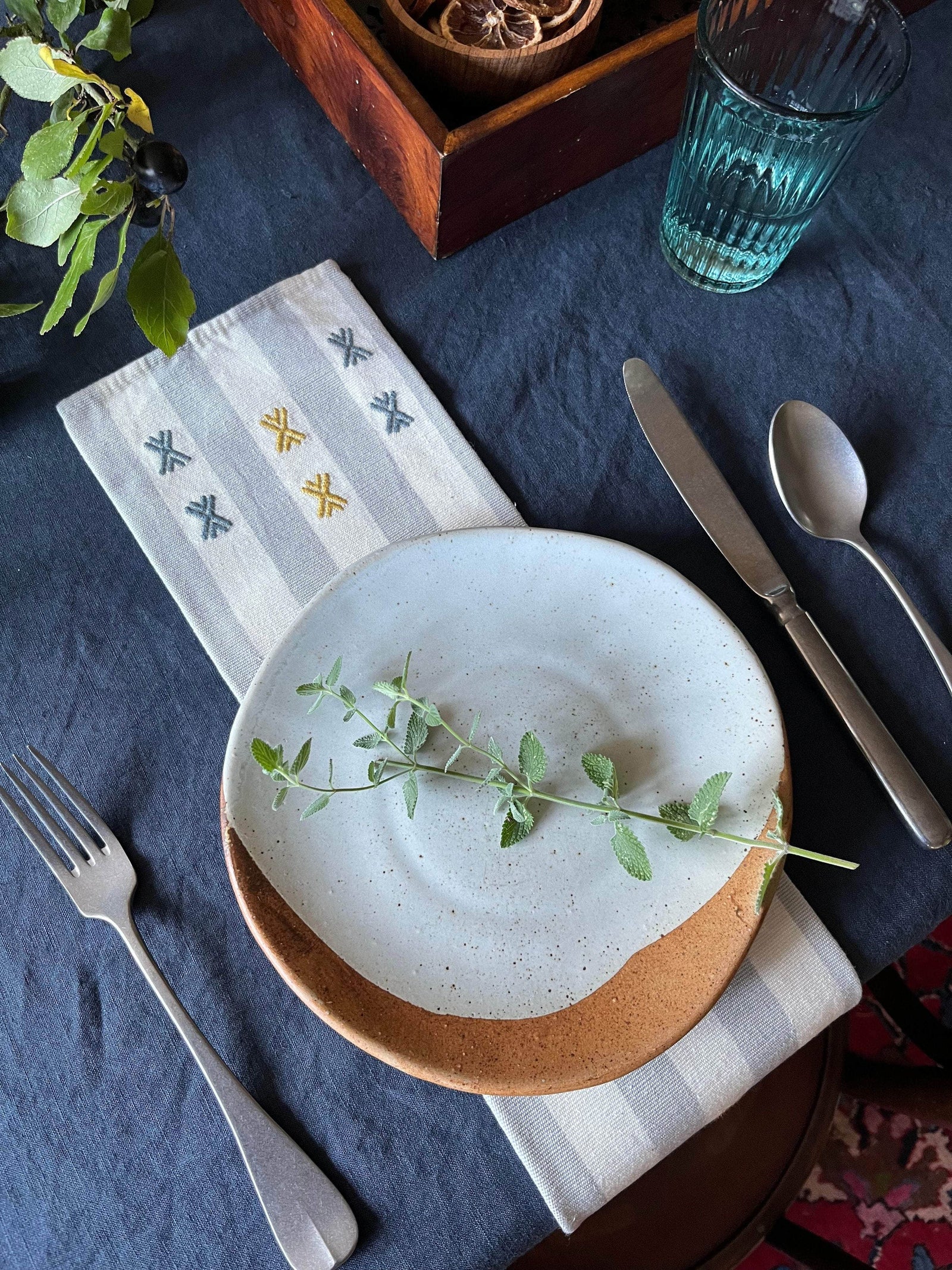 Alma Handwoven Stripe Napkins (Set of 4)