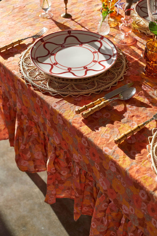 Load image into Gallery viewer, Margot Linen Tablecloth
