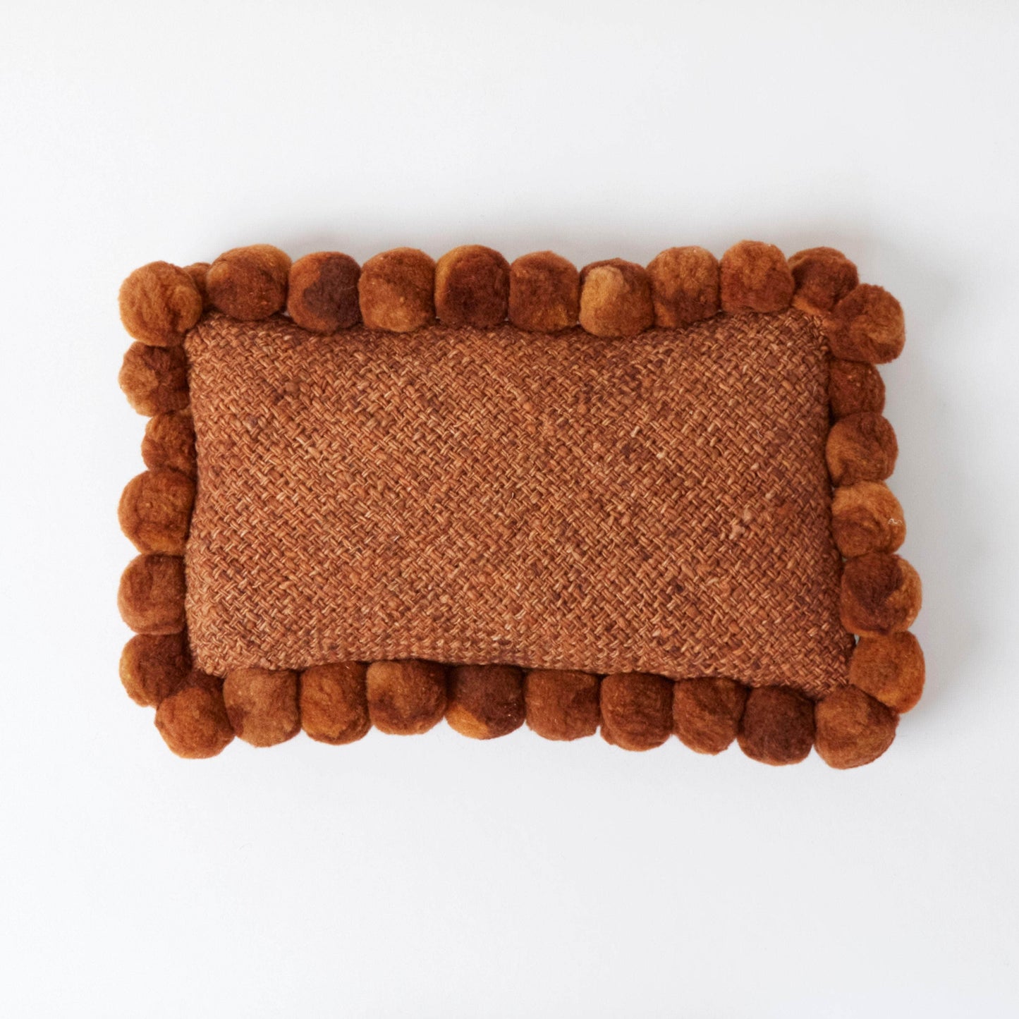 Valle Pom Pom Cushion / Rectangular