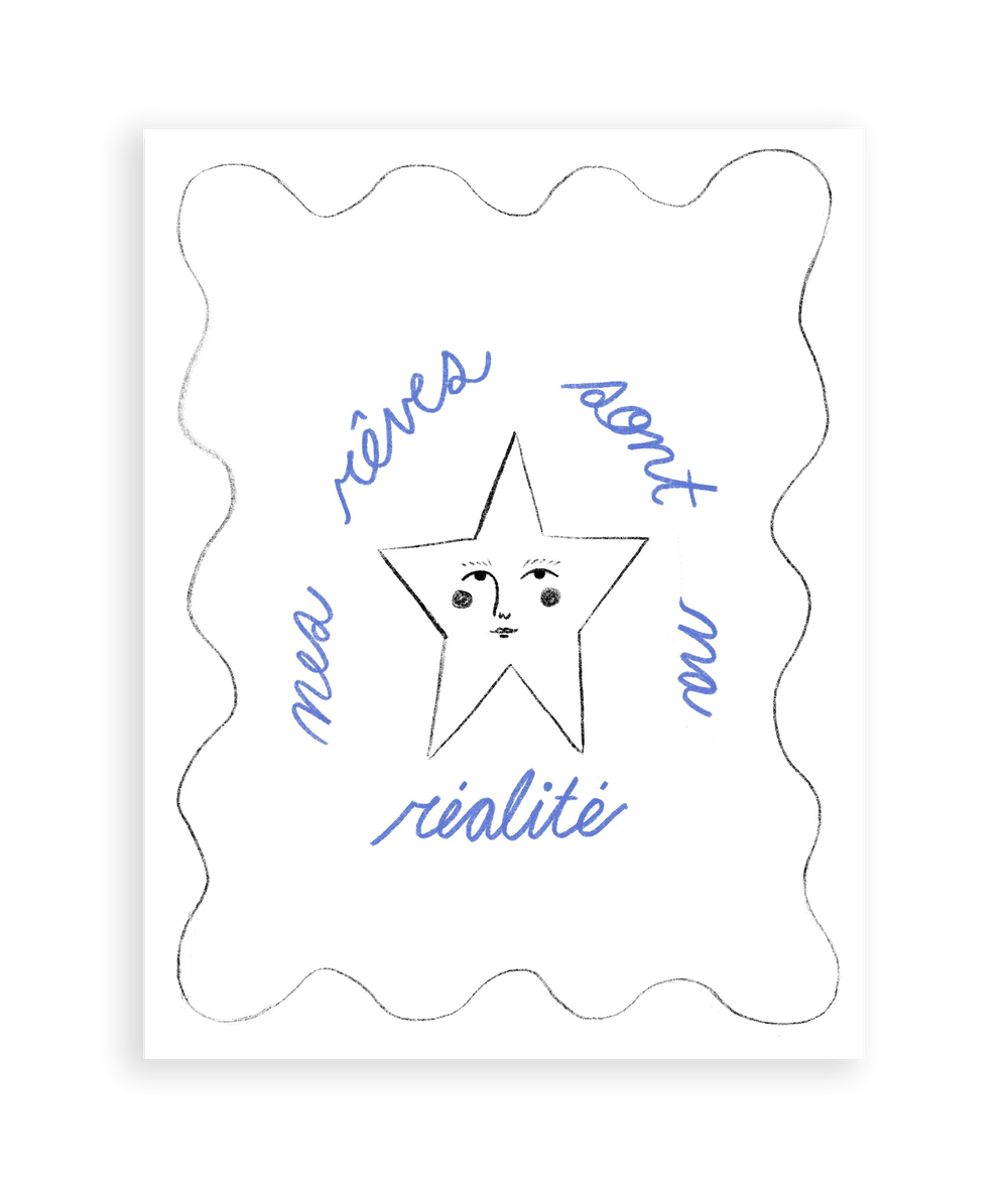 Dreamy Star Art Print