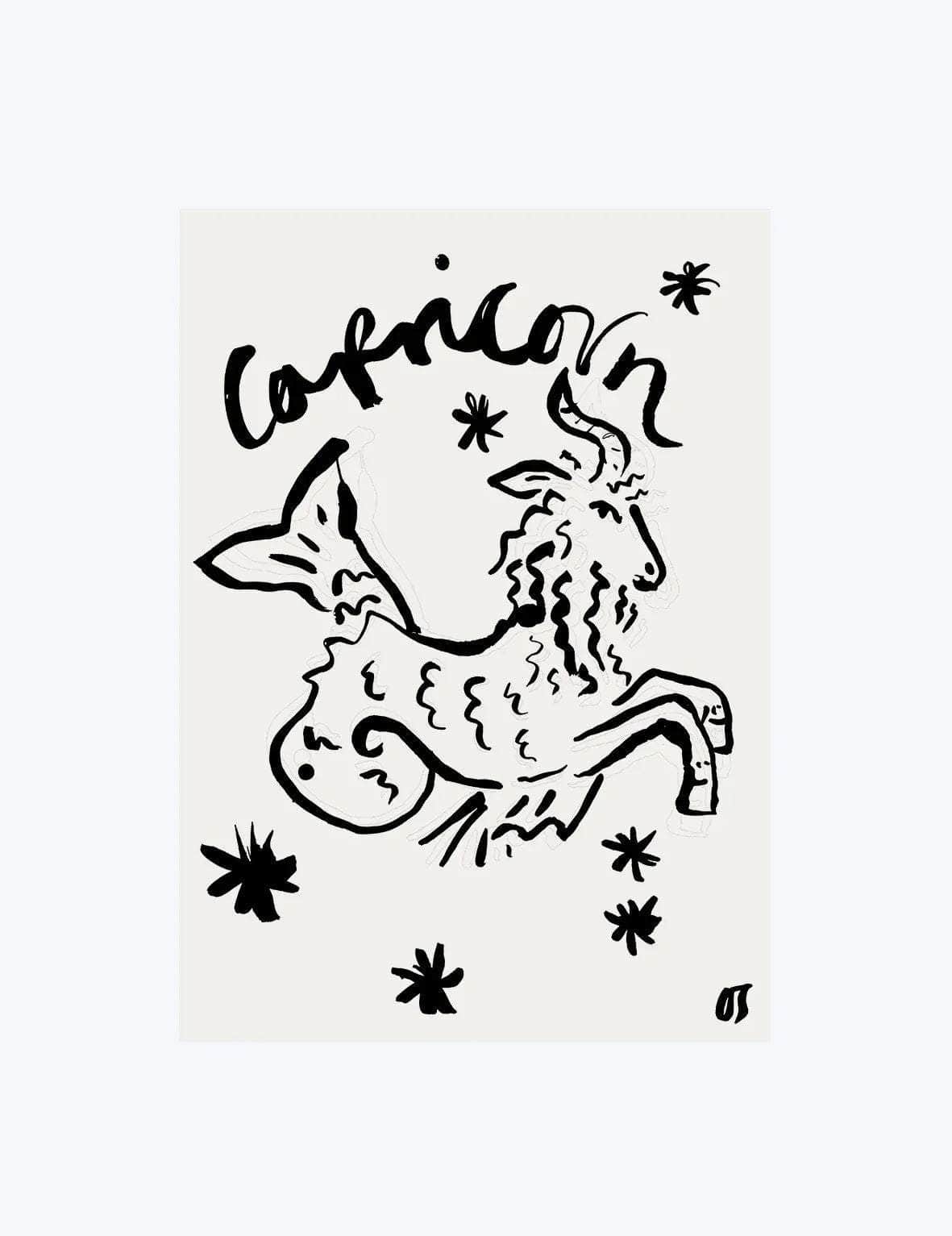 Capricorn Art Print
