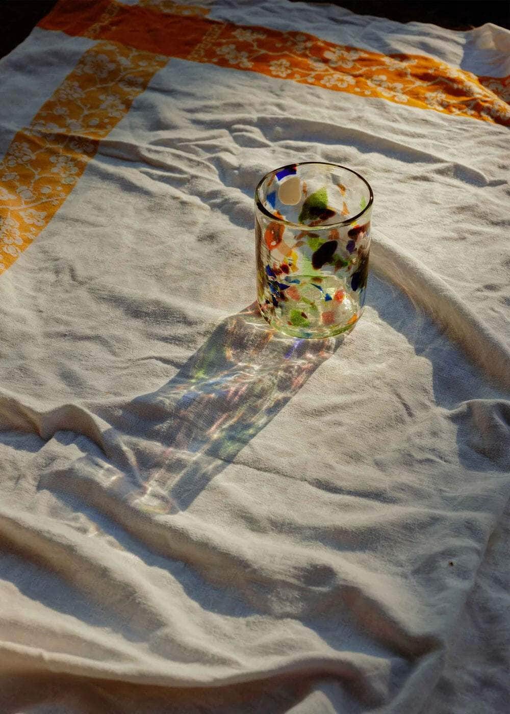 Terrazzo Jug and 4 Tumblers Set