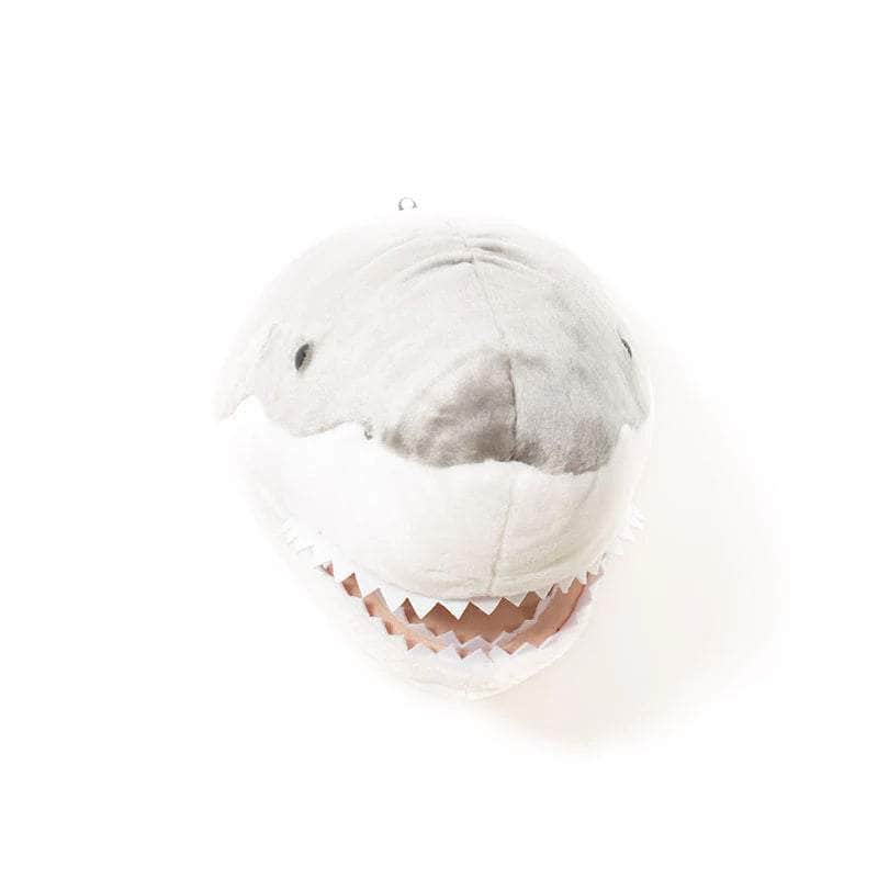 Jack the Shark Wall Mounted Plush Head