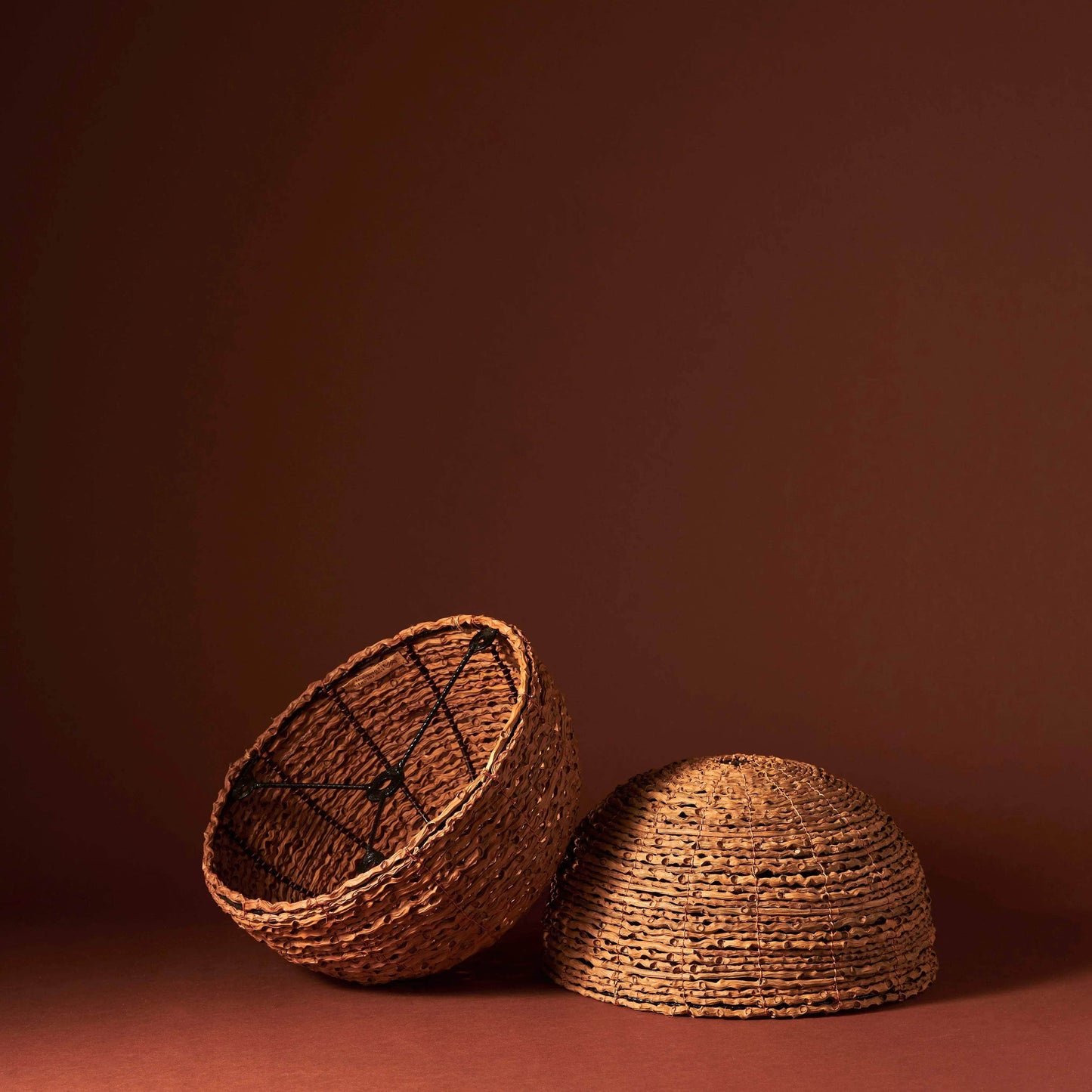 Serena Inverted Woven Dome Pendant Shade