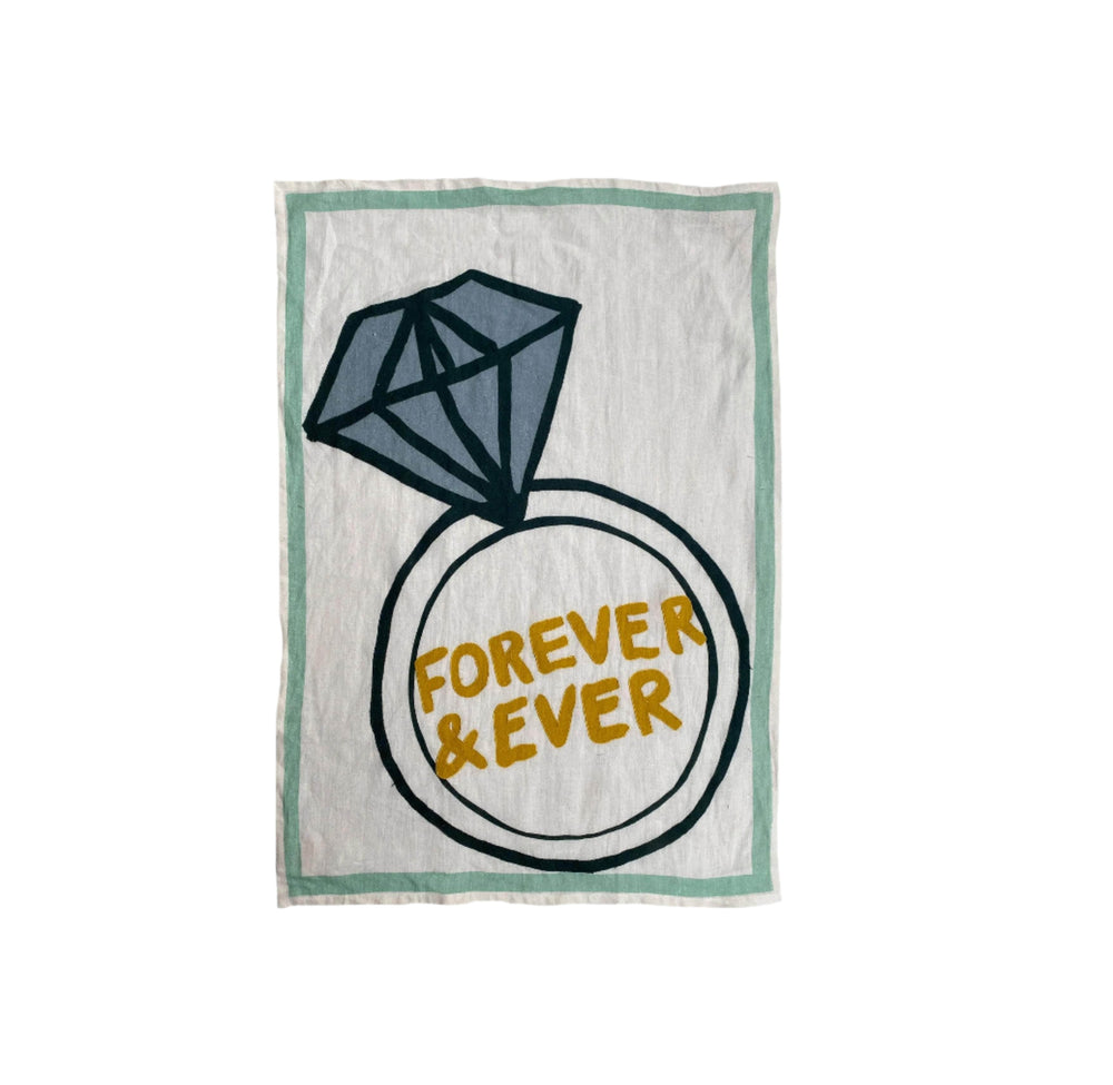 Forever & Ever Tea Towel