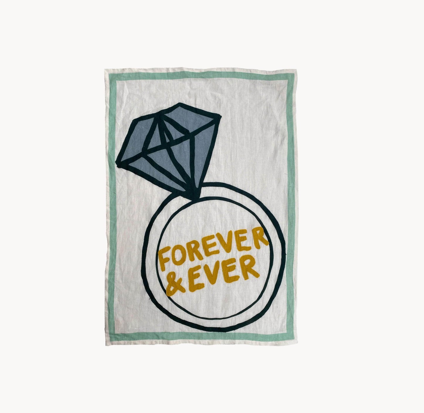 Forever & Ever Tea Towel