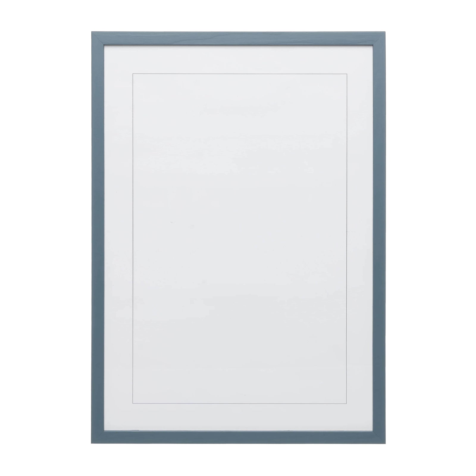 Petrol Blue Solid Wood Frame