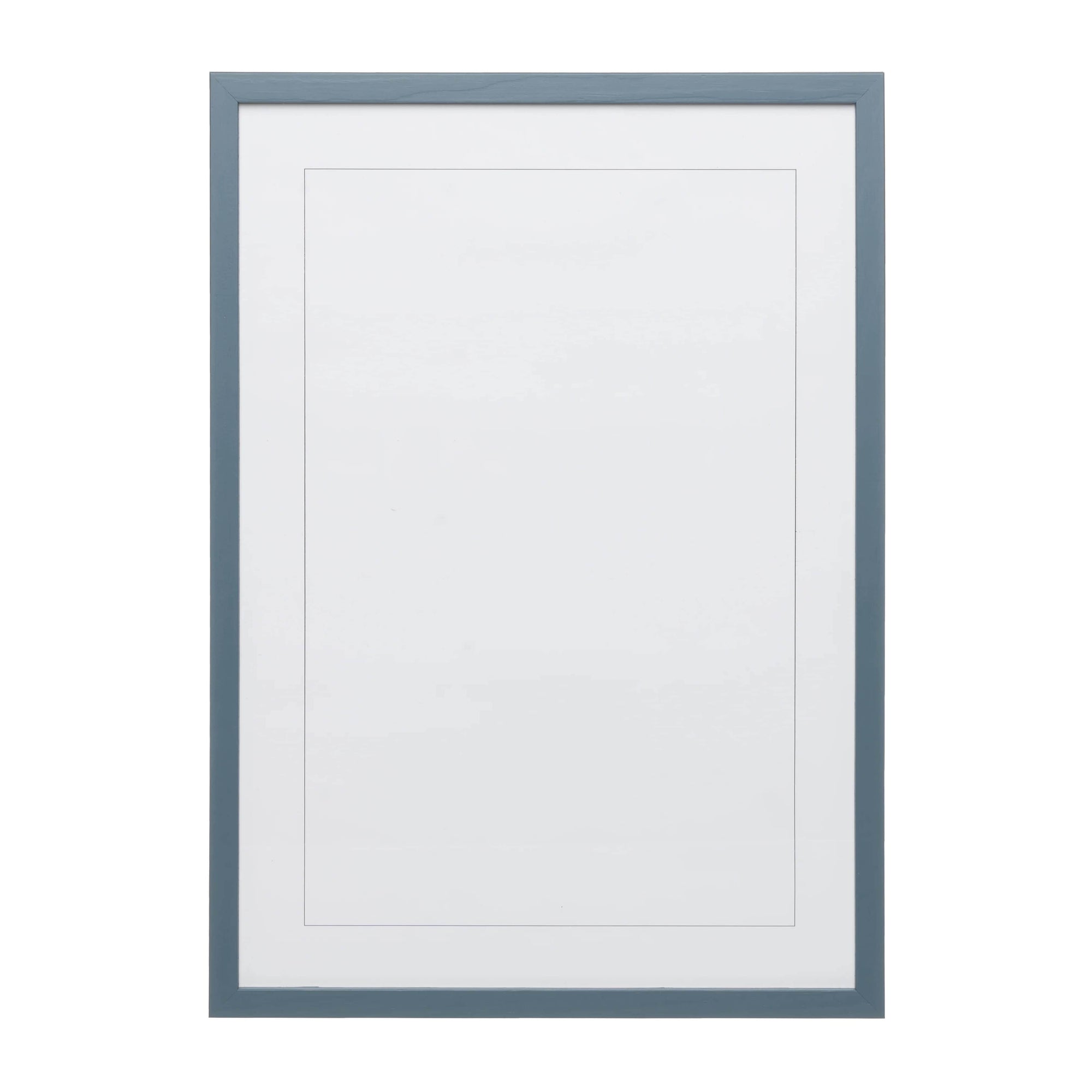 Petrol Blue Solid Wood Frame