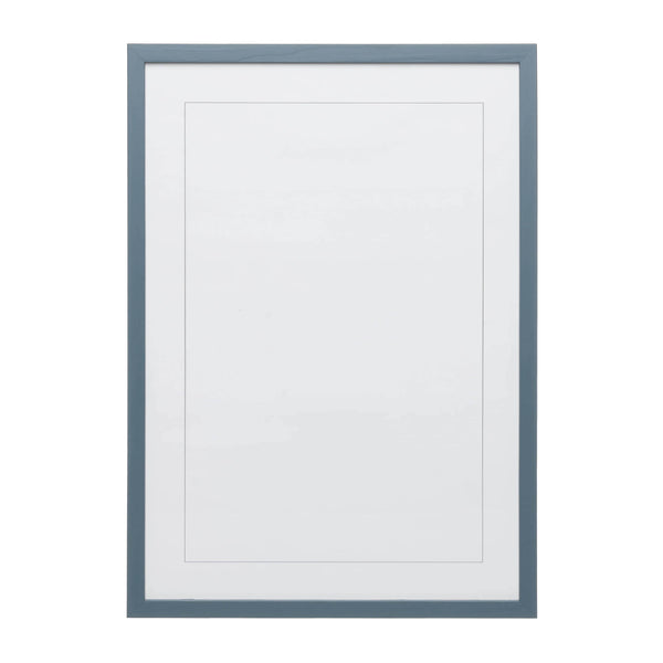 Petrol Blue Solid Wood Frame