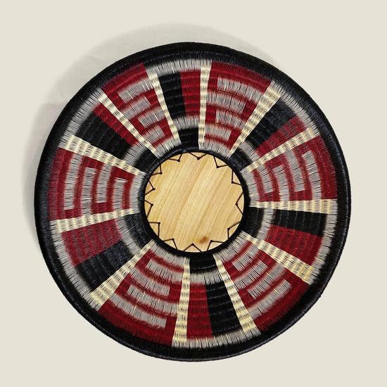 Werregue Woven Plate | Serpiente