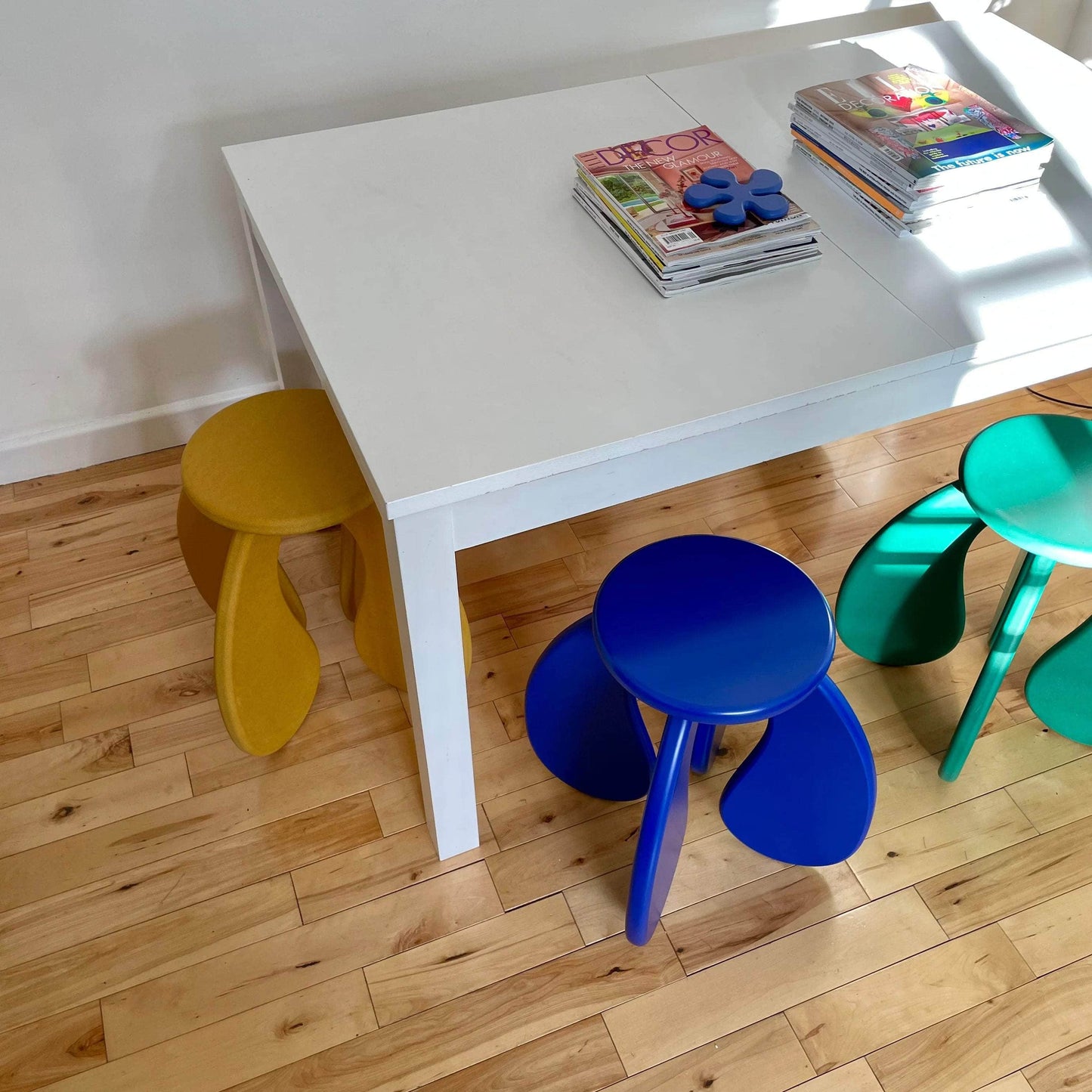 SPACE Side Table in Valchromat
