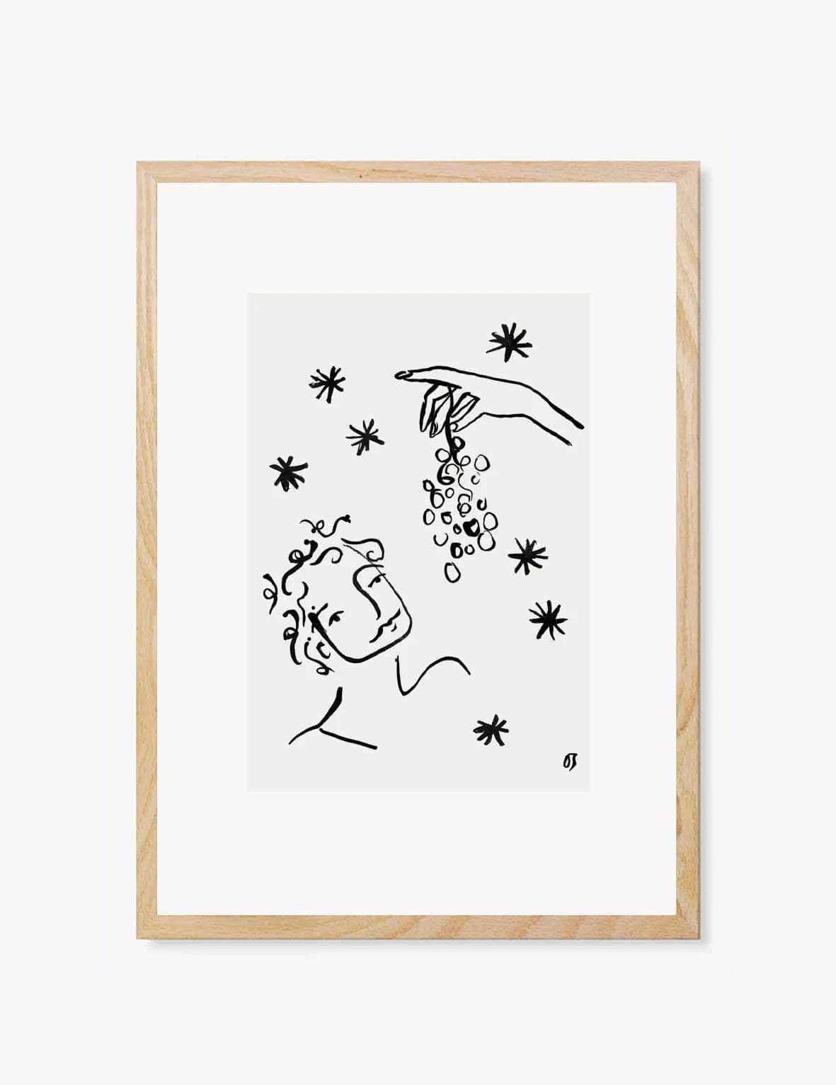 More Grapes Art Print