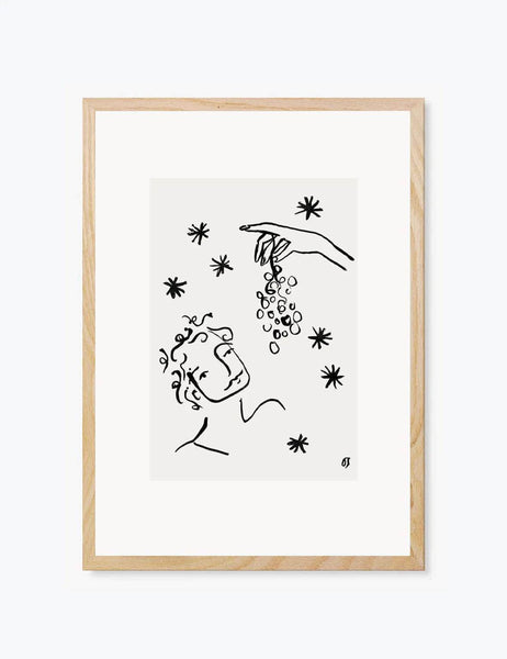 More Grapes Art Print