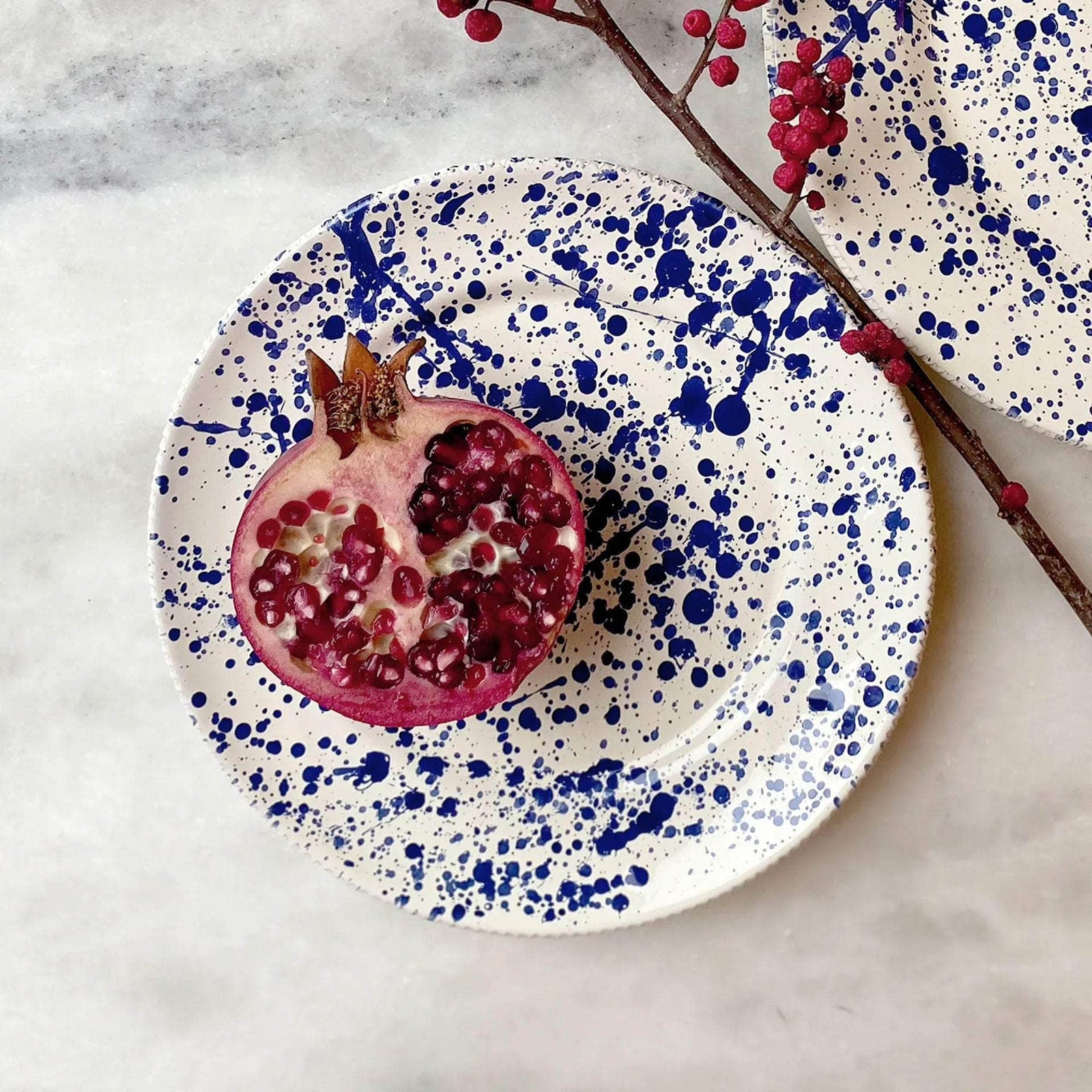 Side Plate Blueberry