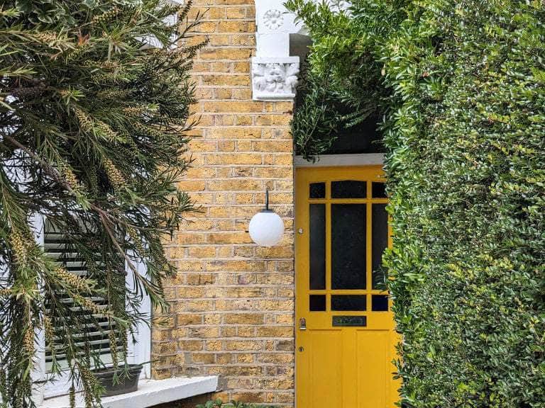 Charcoal grey hanging globe wall light