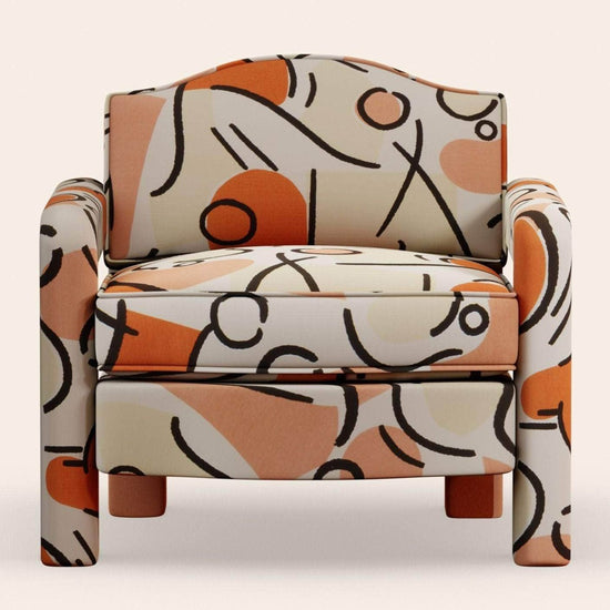 Elio Armchair, Tangerine