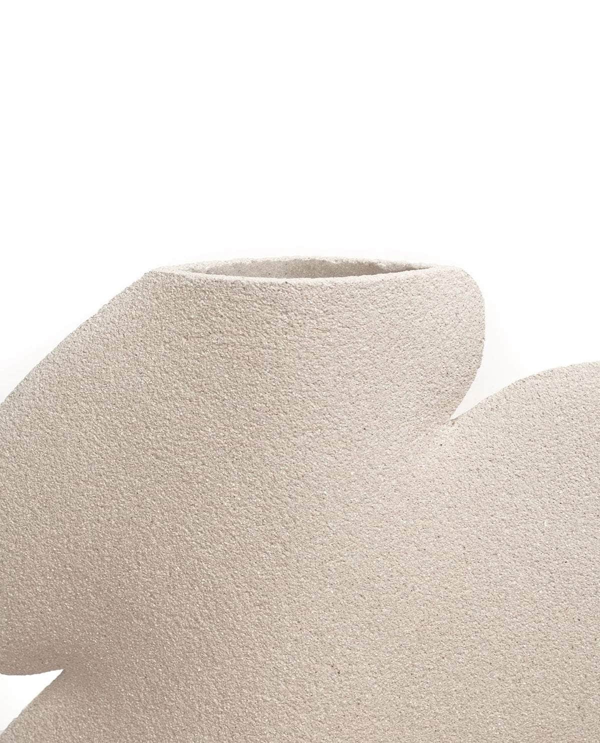 Ceramic Vase  ‘Ellipse N°2 - White’