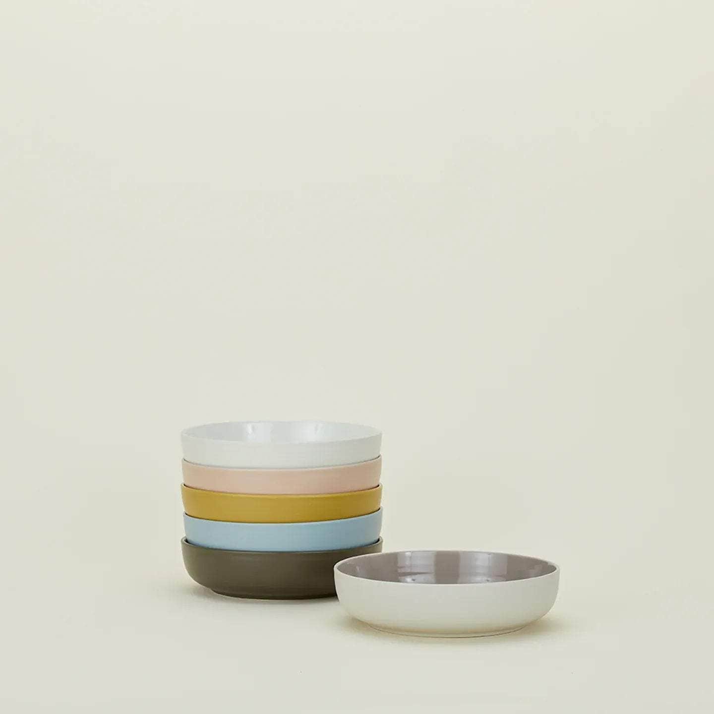 Essential Low Bowl - Set Of 4, Blush