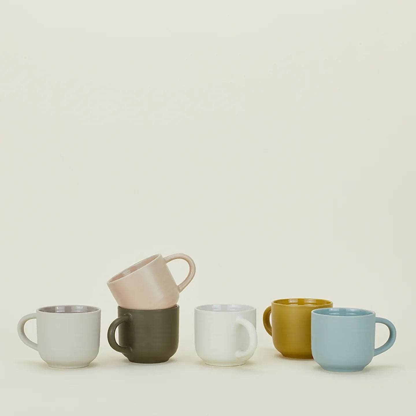 Essential Mug - Set Of 4, Mustard