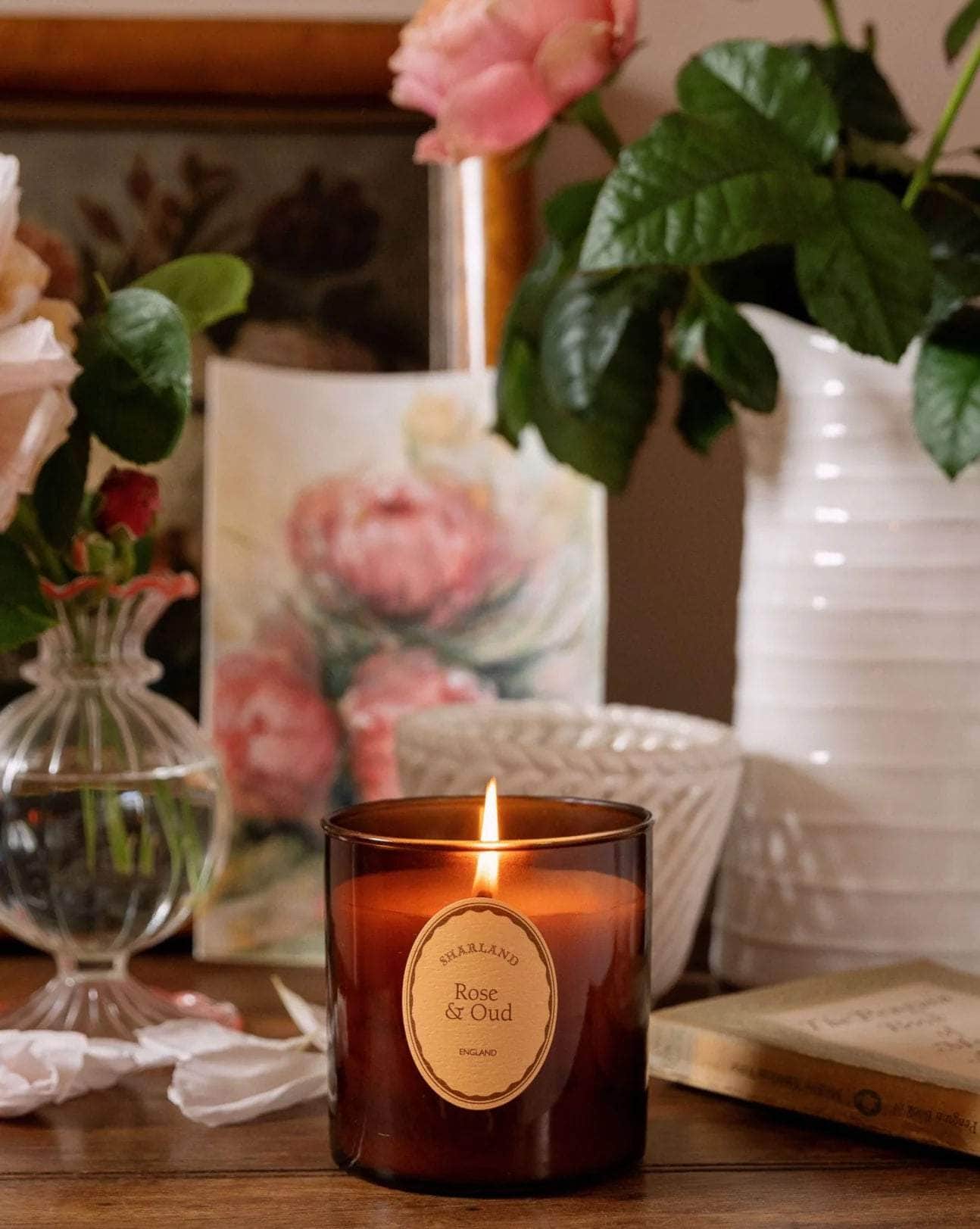 Load image into Gallery viewer, Rose &amp;amp; Oud Candle
