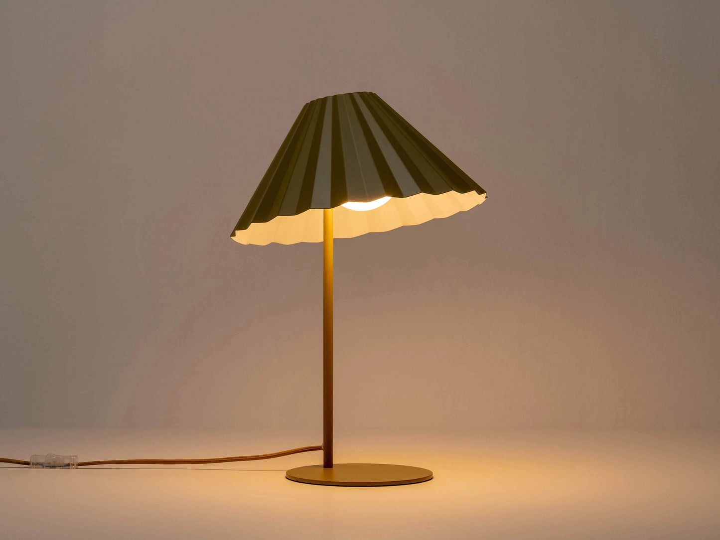 The Pleat table lamp - Houseof x Emma Gurner