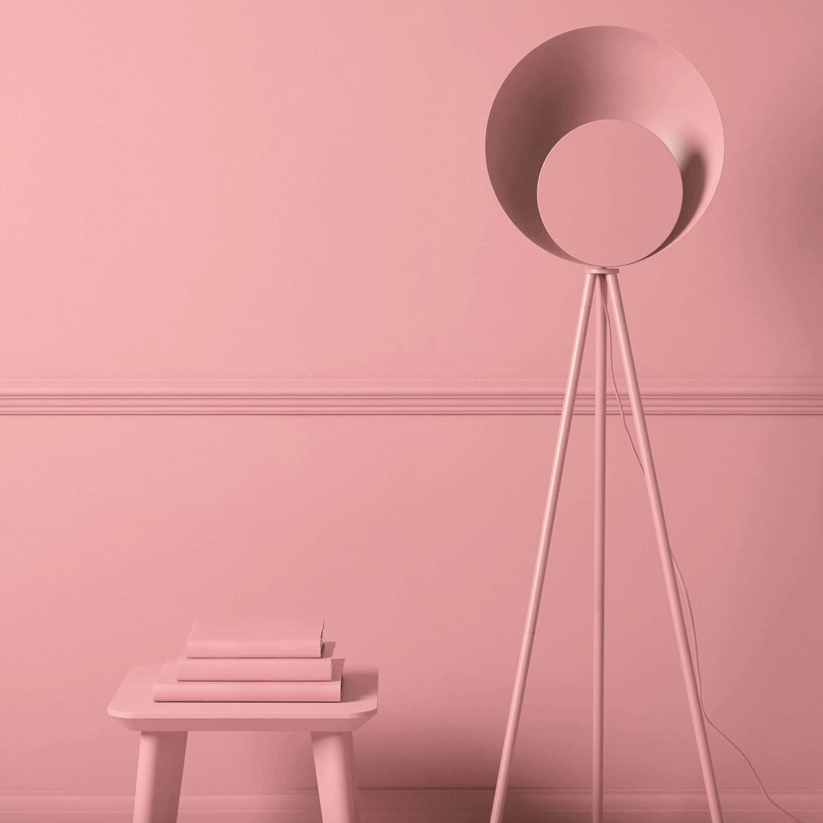 Pink Diffuser Floor Lamp