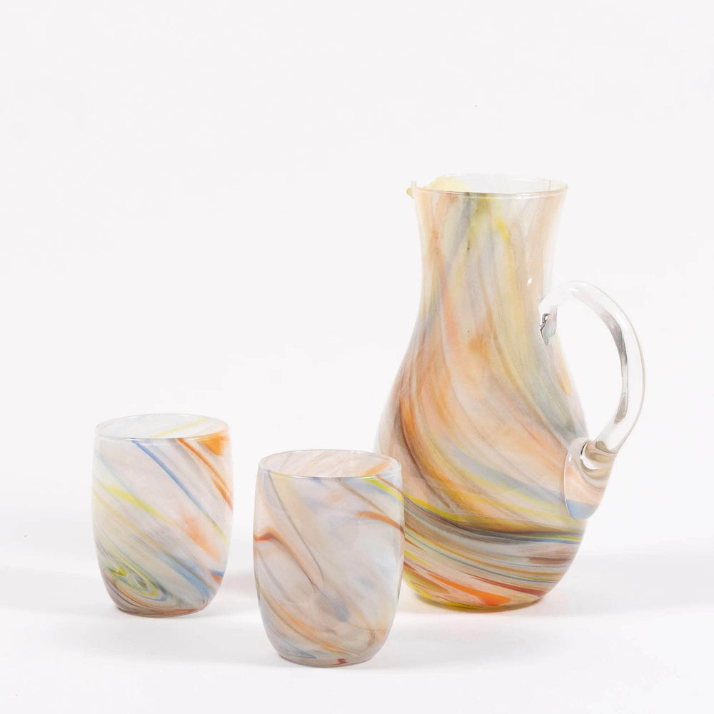 Round Murano Tumbler | Multi