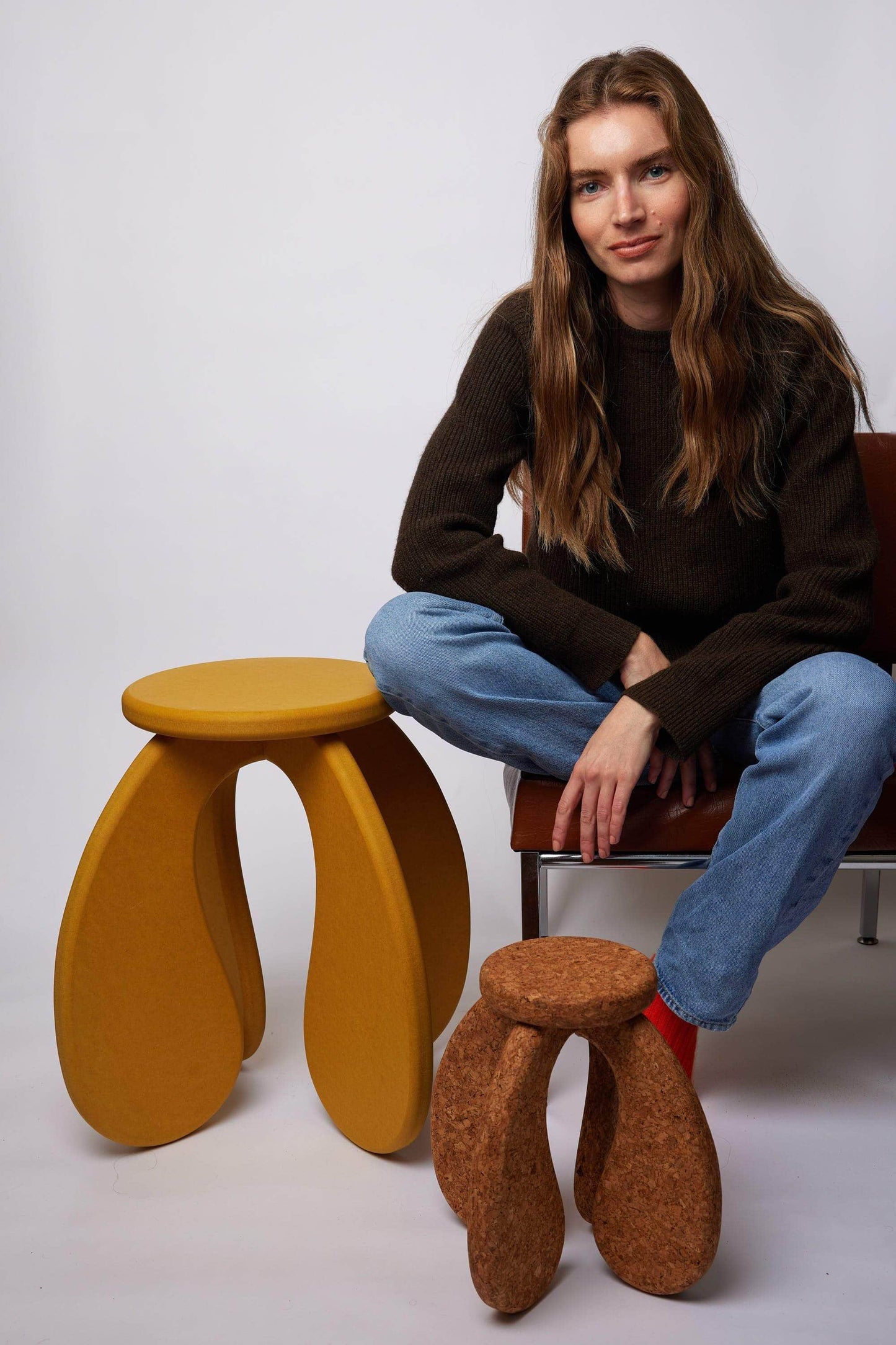 SPACE Side Table in Valchromat