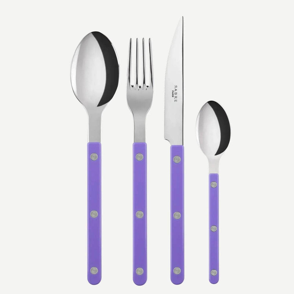 Bistrot 24 Pc Cutlery Set | Mauve