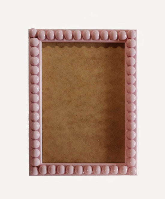 Soft Pink Bobbin Picture Frame