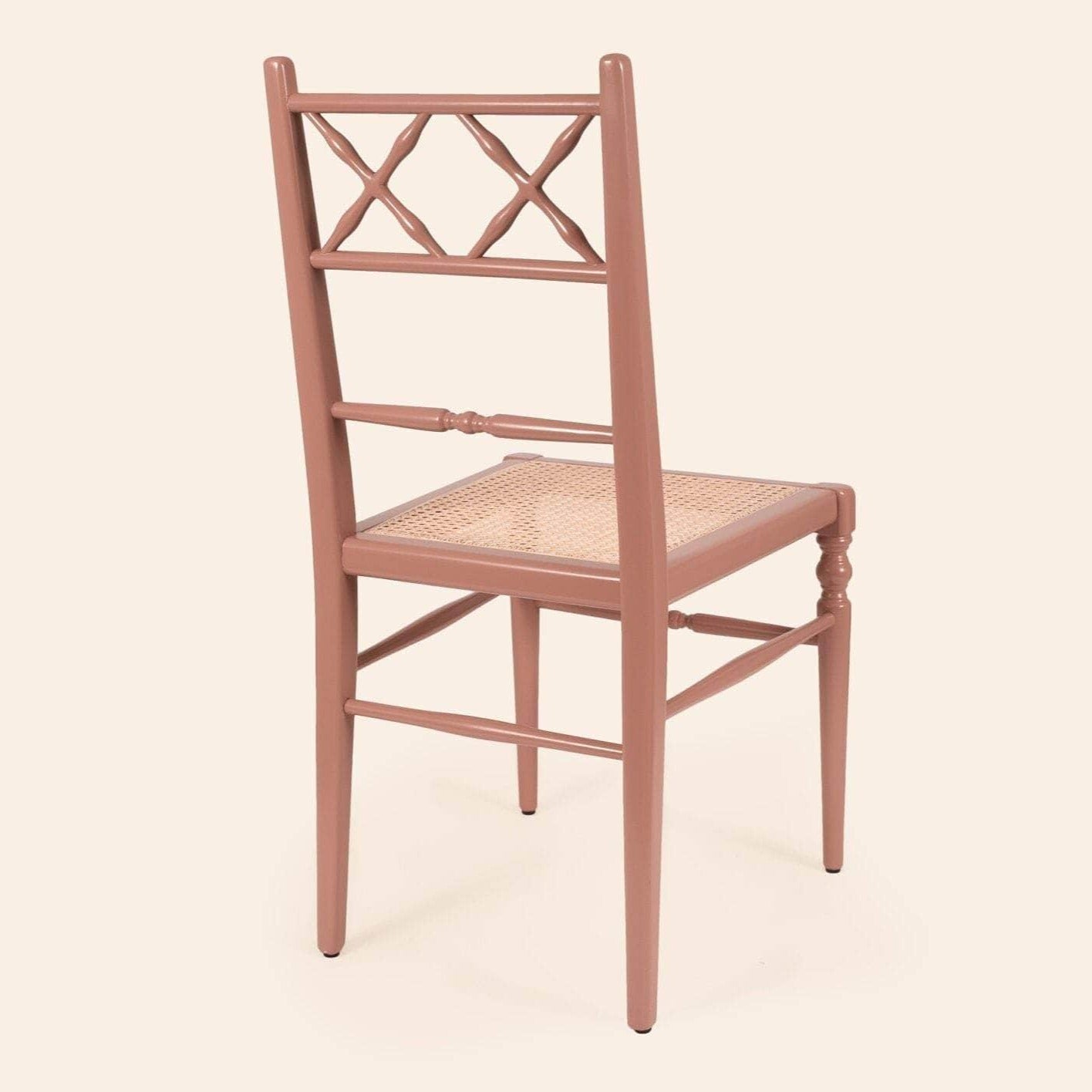 Pair of Chiara Dining Chairs, Terracotta