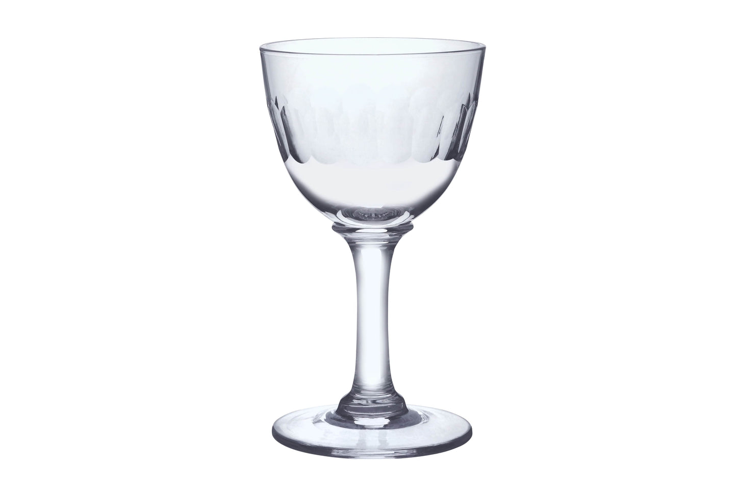 Crystal Liqueur Glasses with Lens Design