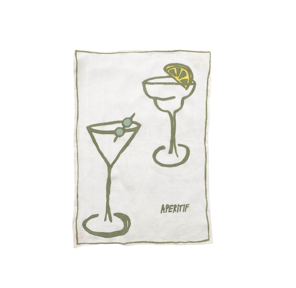 Aperitif Tea Towel