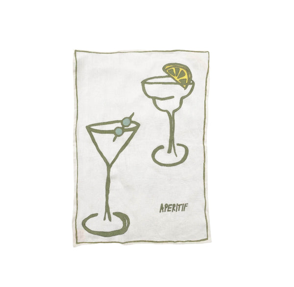 Aperitif Tea Towel