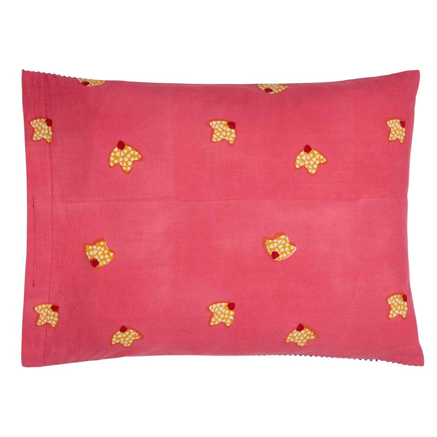 Cotton Cushion Indonesian Red Rose