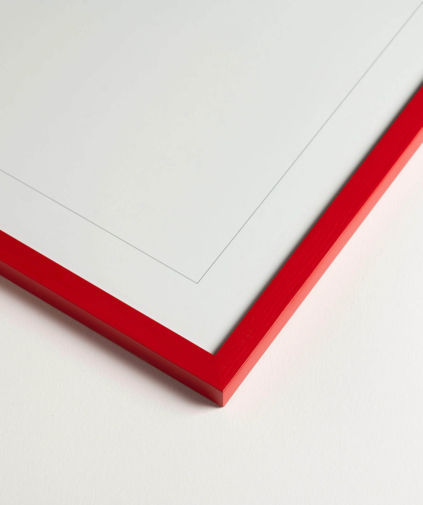 Venetian Red Solid Wood Frame