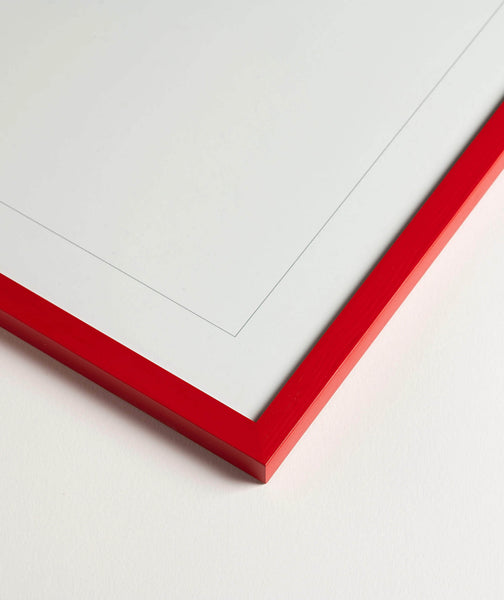 Venetian Red Solid Wood Frame