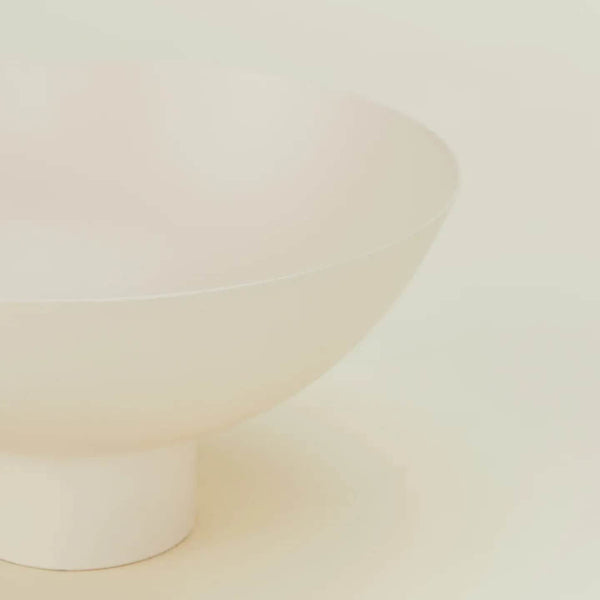 Essential Footed Bowl - Ivory