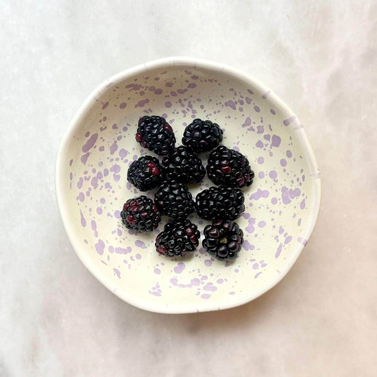 Small Shallow Bowl Lilac