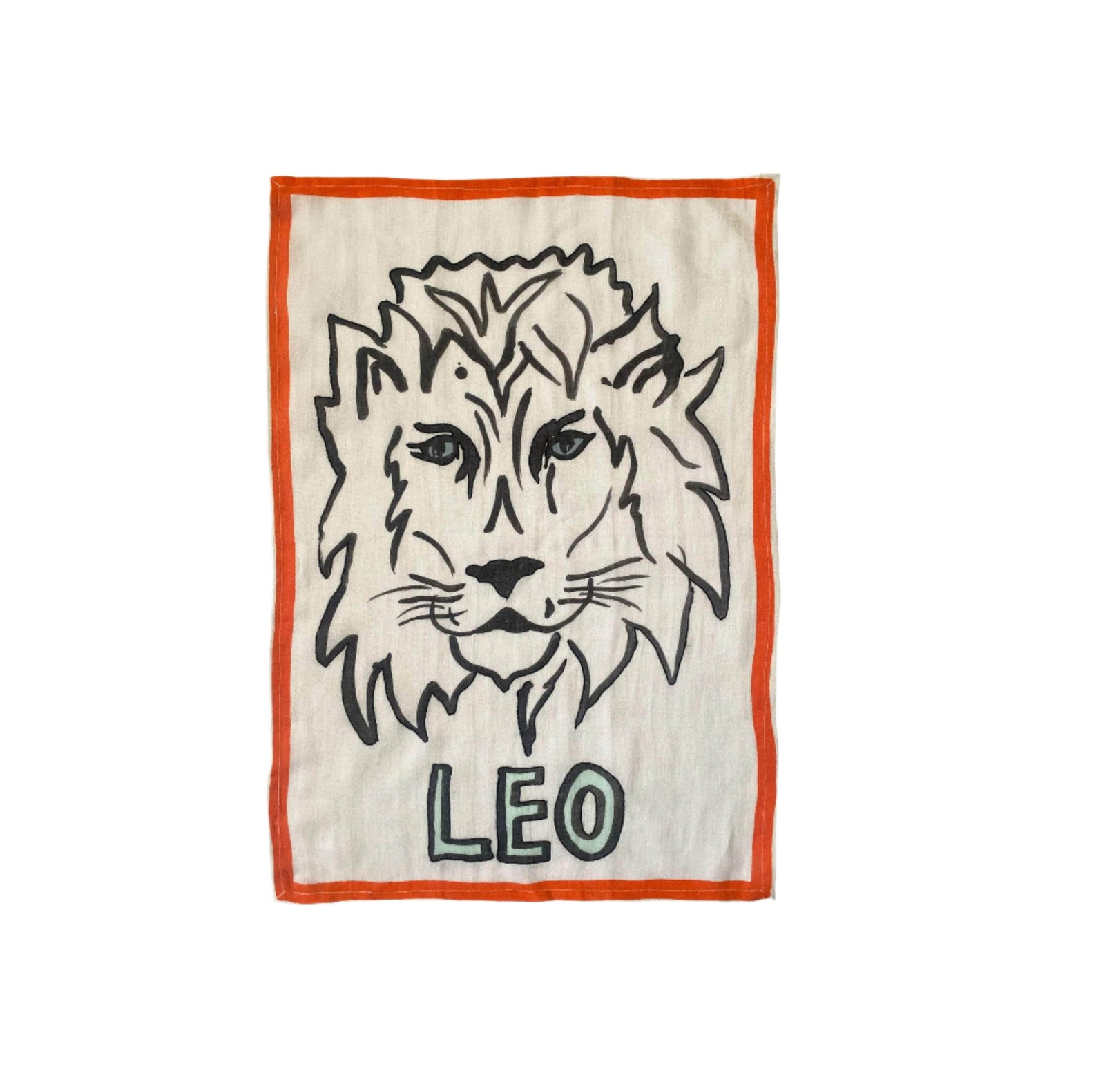 Leo Tea Towel