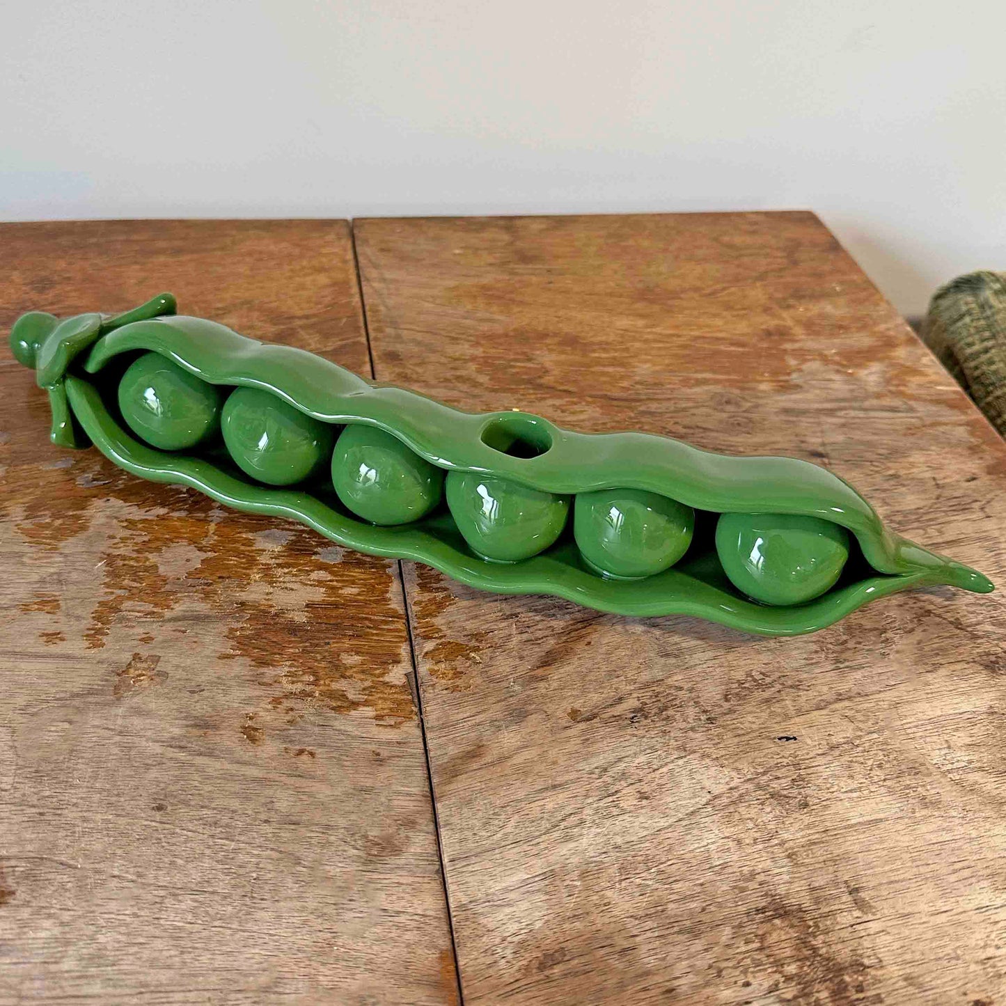 Giant Pea Candlestick Holder