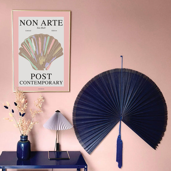 Sea Shell Pink Poster Print