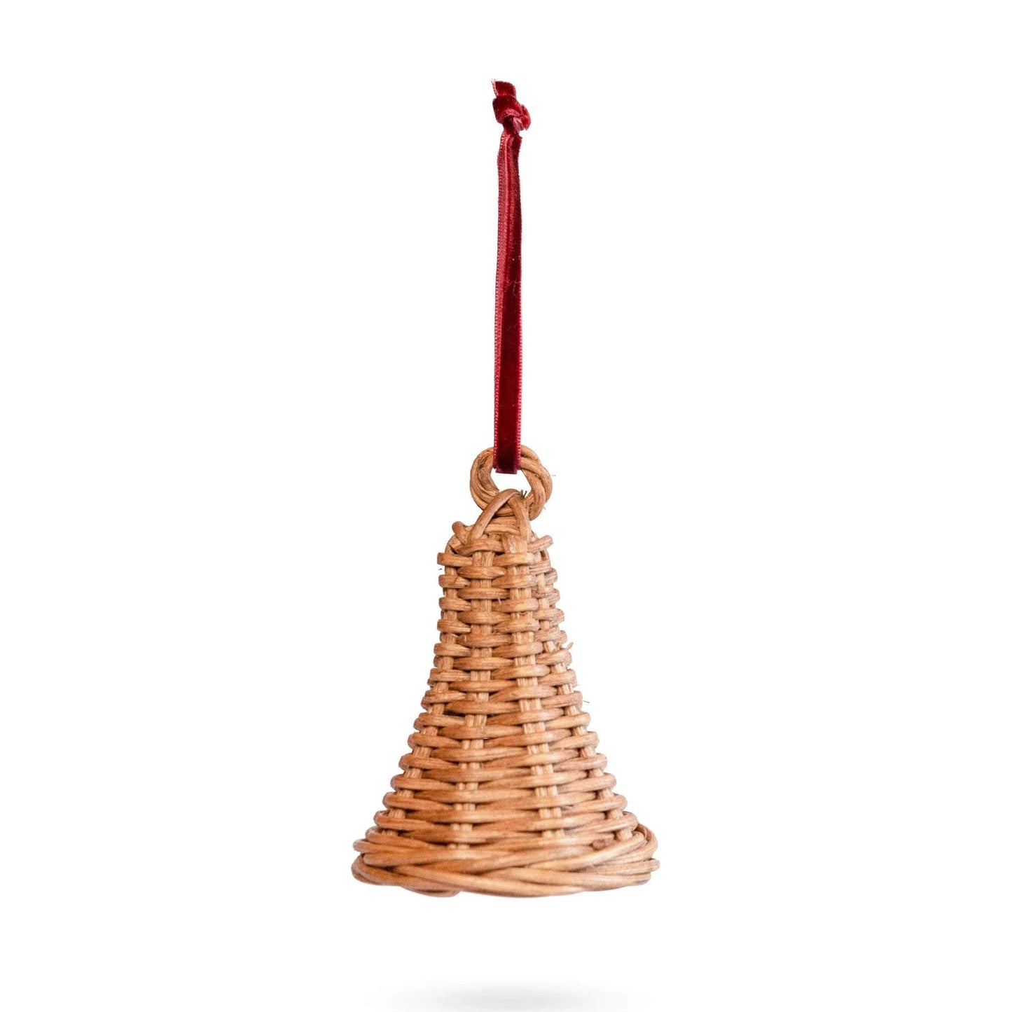 Noel Rattan Bell Christmas Decoration