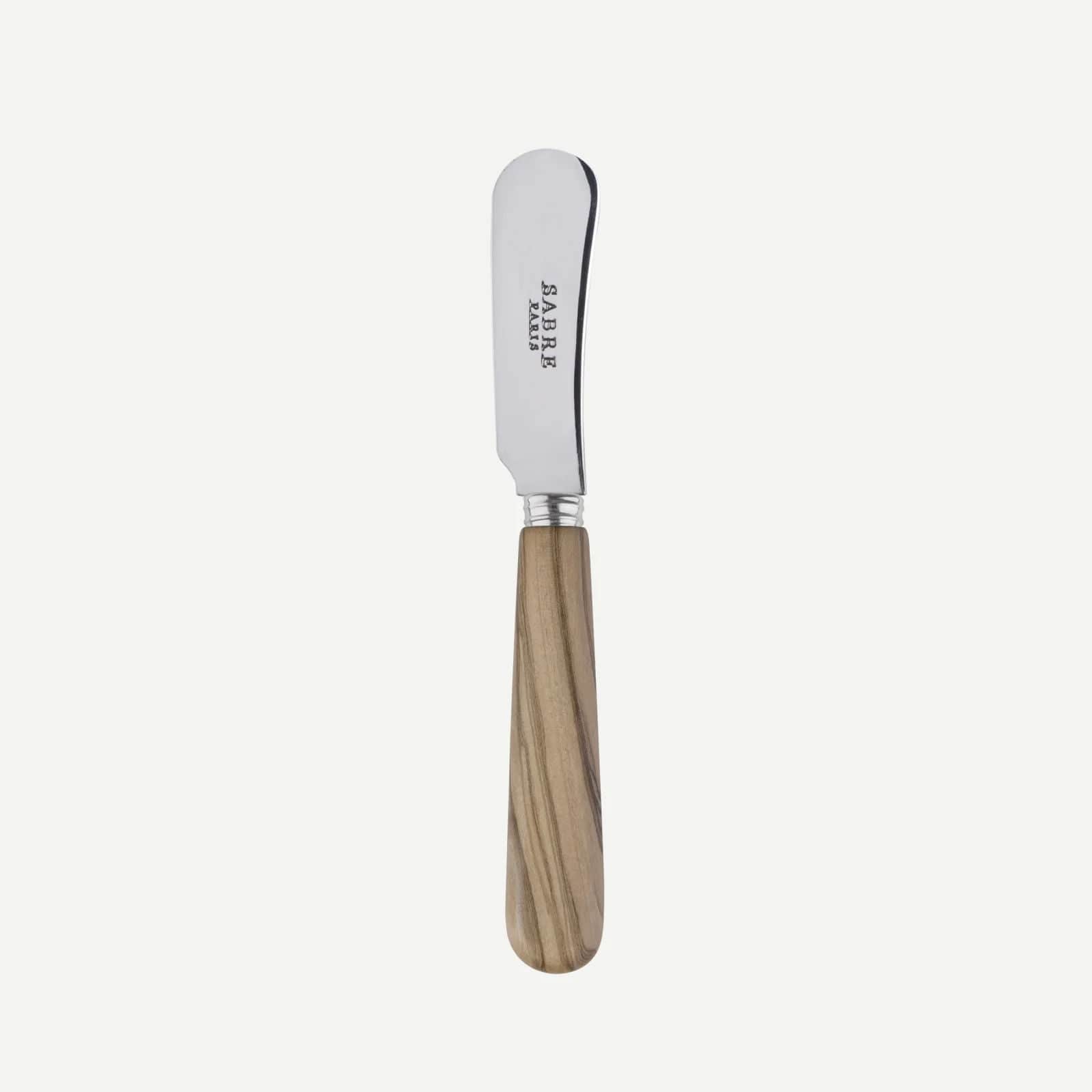 Lavandou Condiment Spreader | Olive Wood