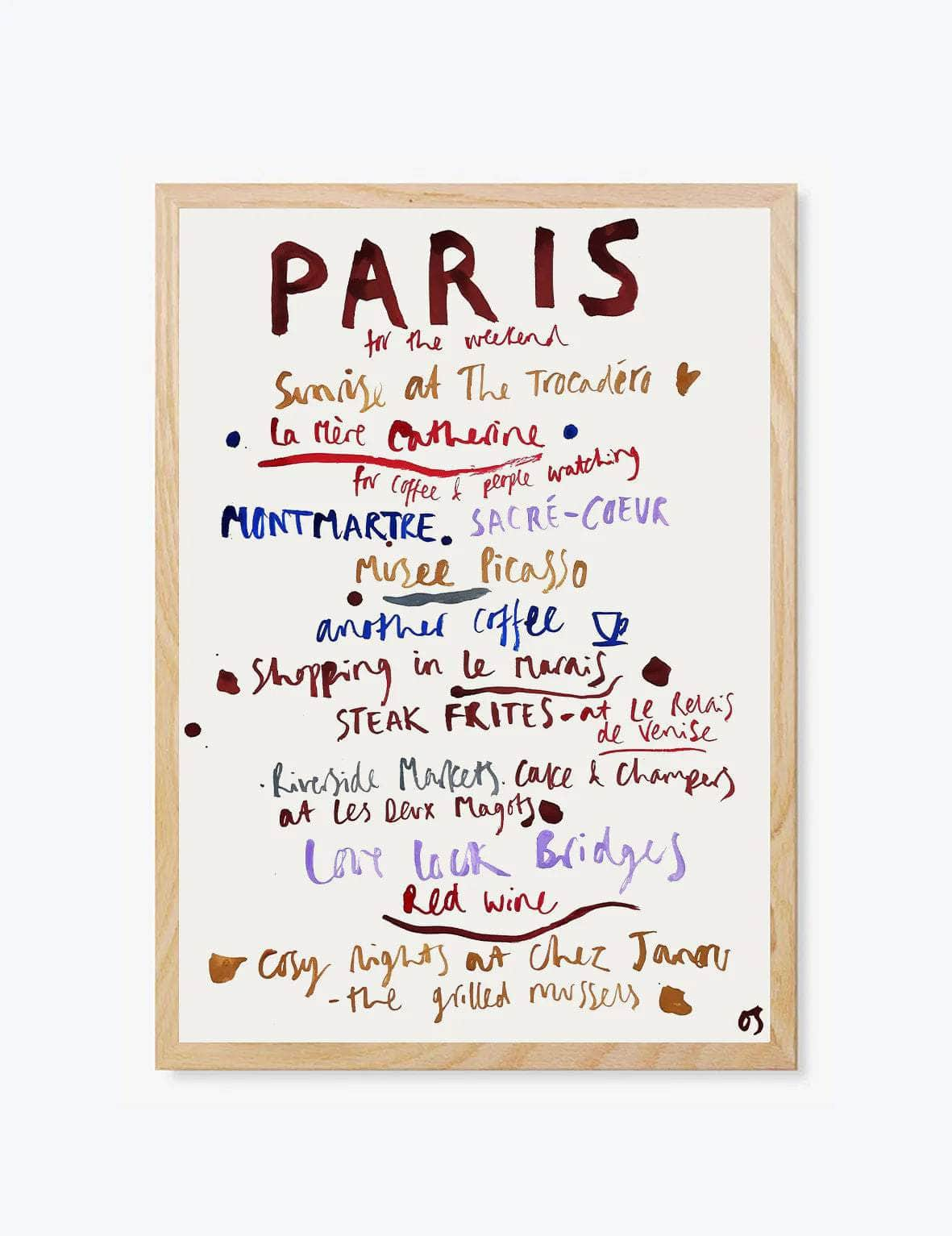 Paris | Wall Art Print