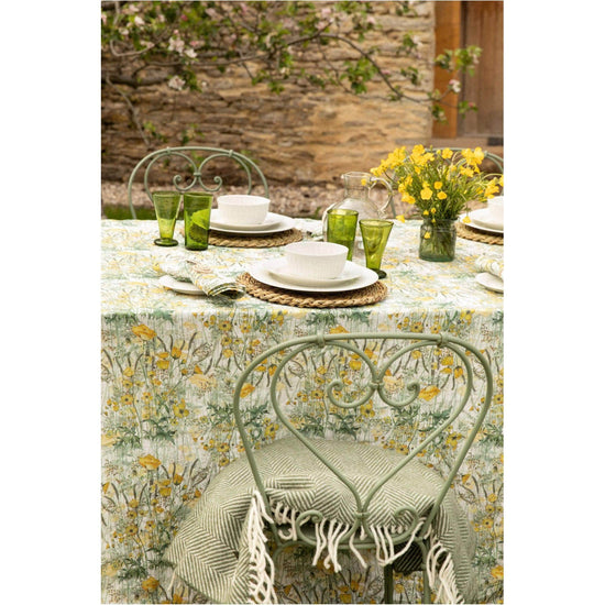 Buttercup Linen Table Cloth
