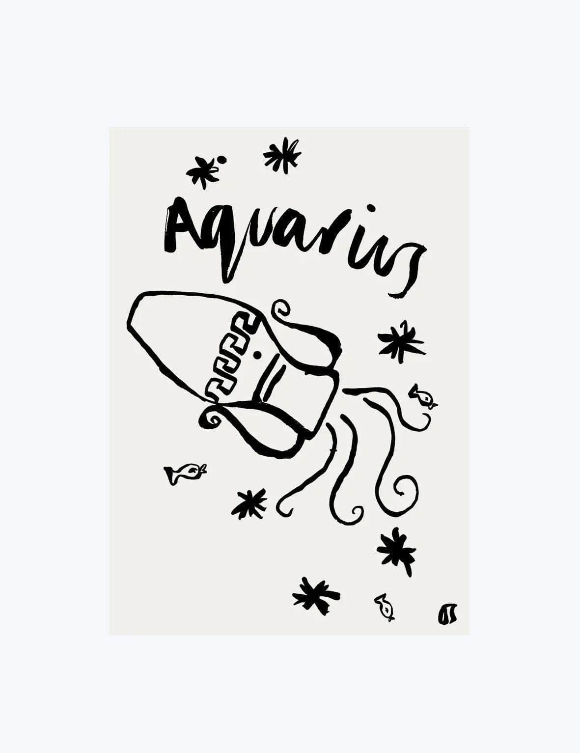 Aquarius Art Print