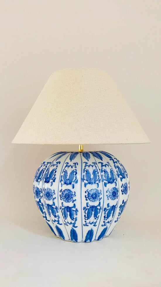 Antique Pumpkin Lamp