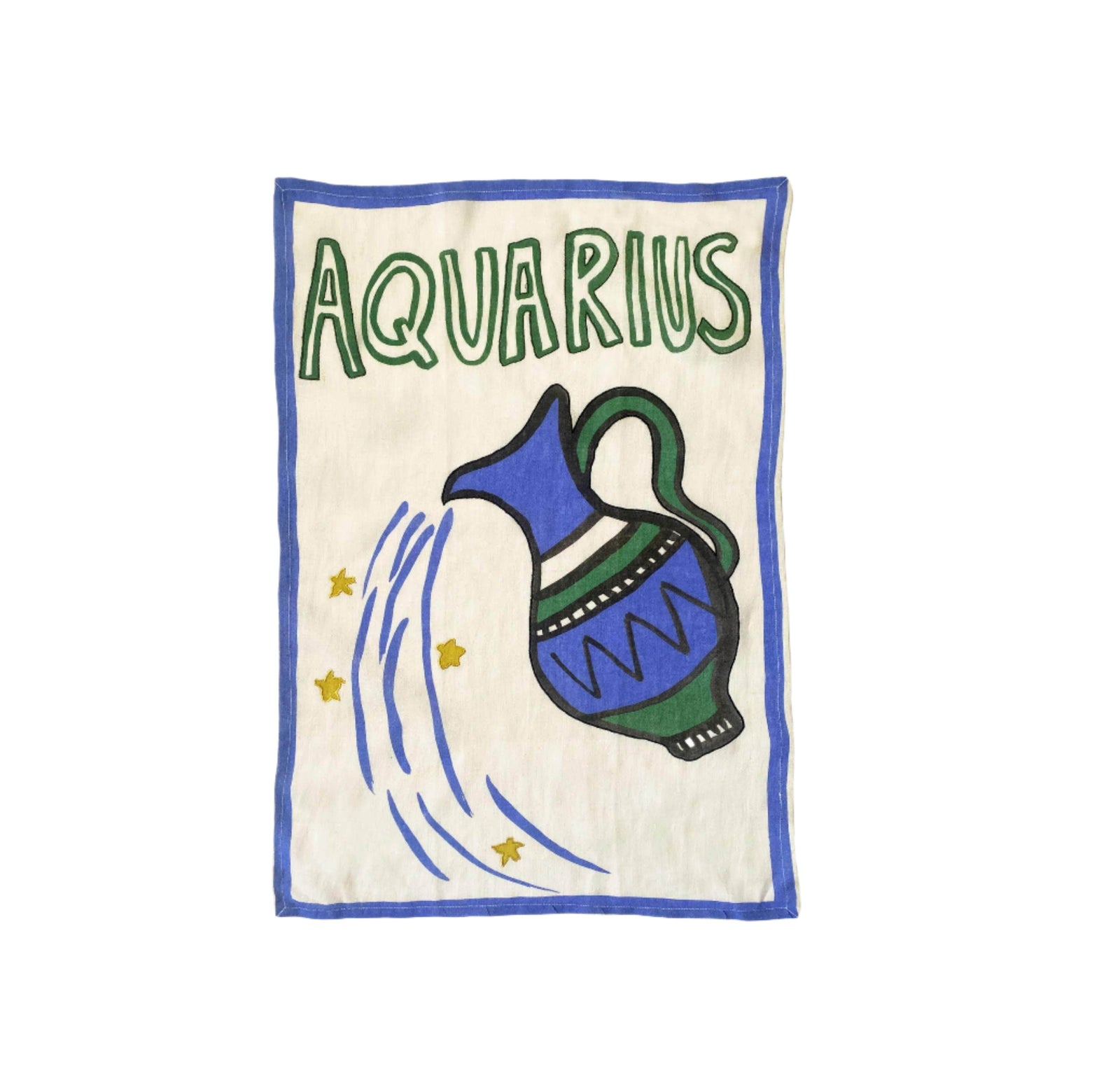 Aquarius Tea Towel